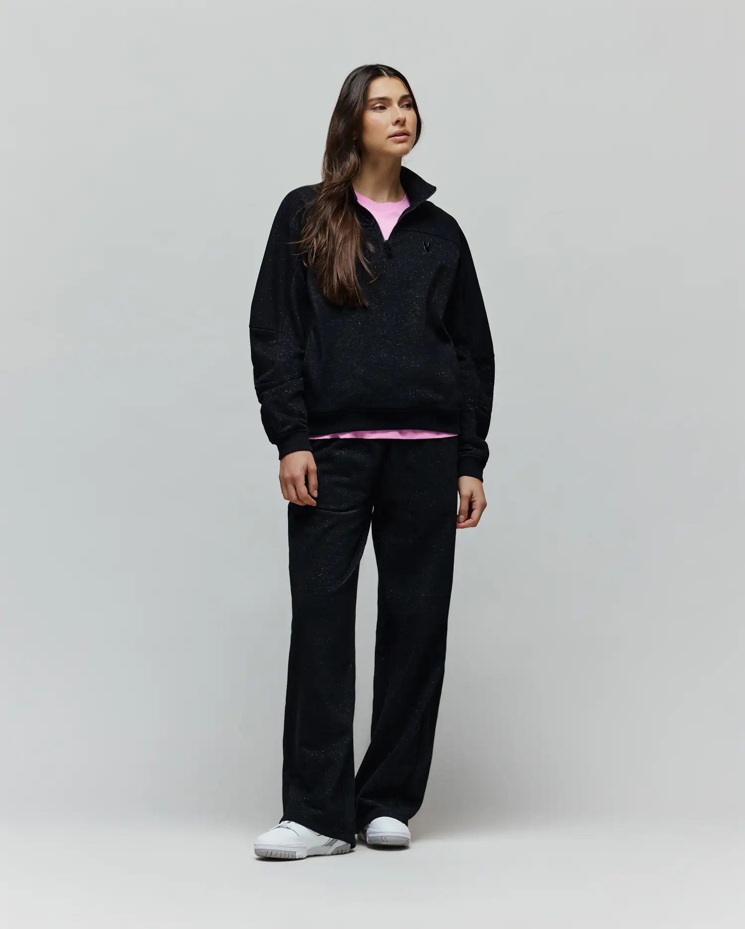 WOMENS JULES LUREX 1/4 ZIP PULLOVER - WT0500003 - Image 4